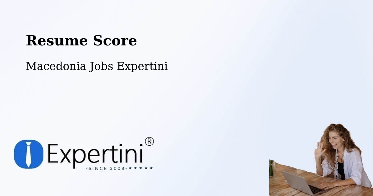 Resume Score & Job Description Match Tool – Dolno Količani - Macedonia Jobs Expertini